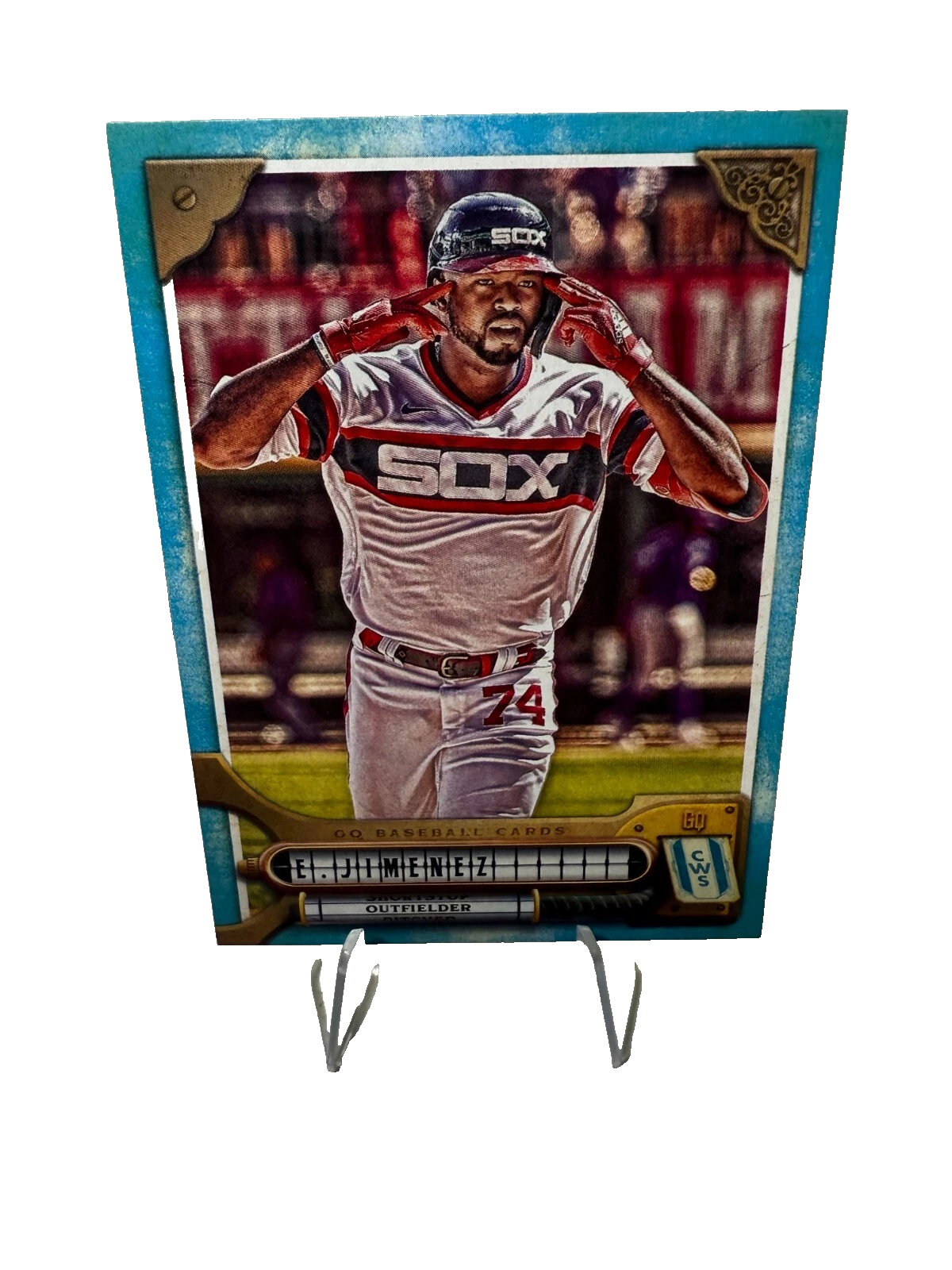 Eloy Jimenez 2022 Topps Gypsy Queen Blue /150 #163 White Sox