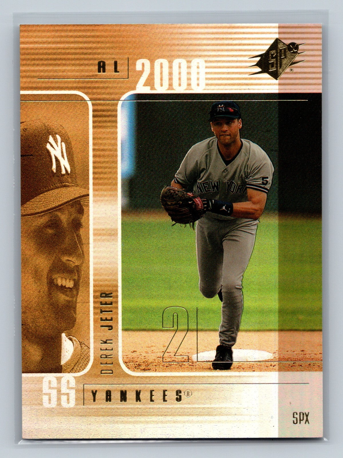Derek Jeter 2000 Upper Deck SPx #88 Yankees