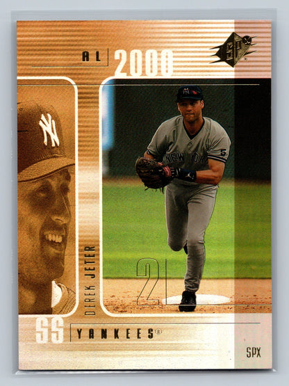 Derek Jeter 2000 Upper Deck SPx #88 Yankees