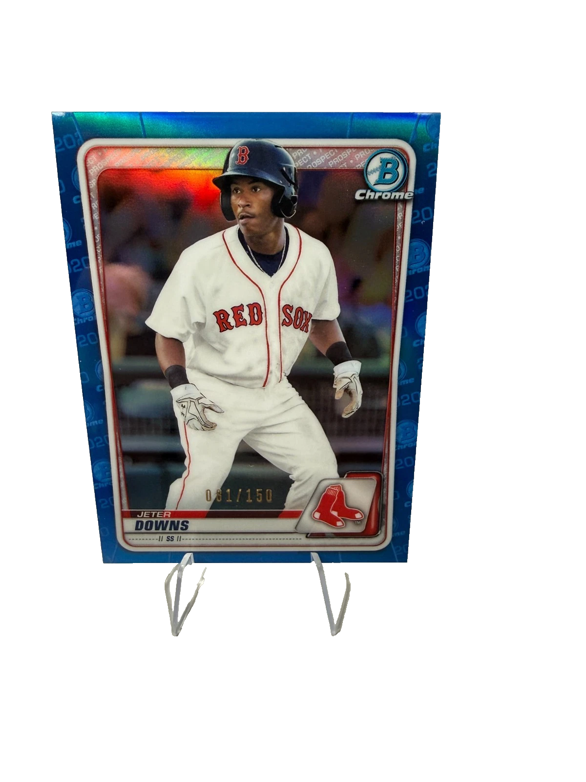 Jeter Downs 2020 Bowman Chrome Prospect Blue Refractor /150 #BCP-227