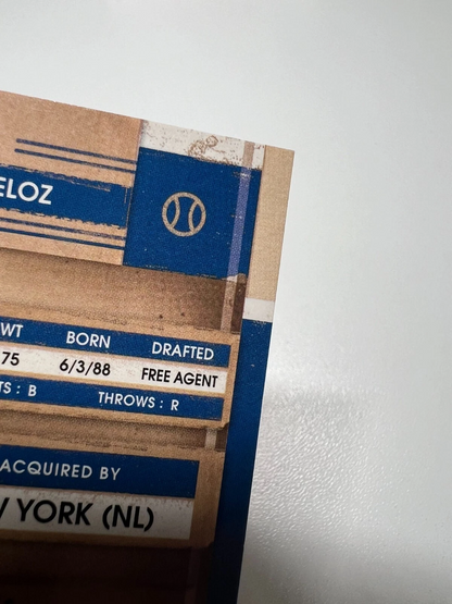 Greg Veloz 2008 Playoff Contenders Rookie Ticket Auto #83 Mets