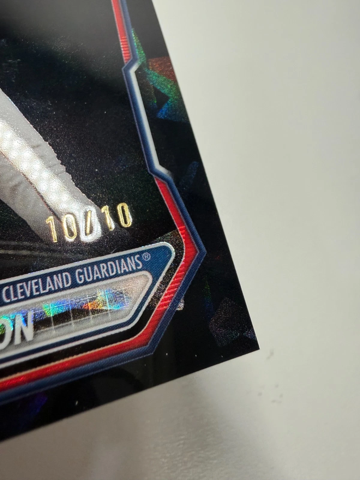 Riley Nelson 2026 Bowman Chrome 1st Sapphire Black /10 #BCP-124 Guardians