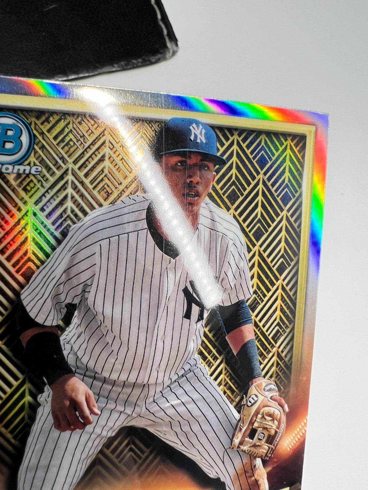 Oswald Peraza 2023 Bowman Chrome Iconic RC #BI-24 Yankees
