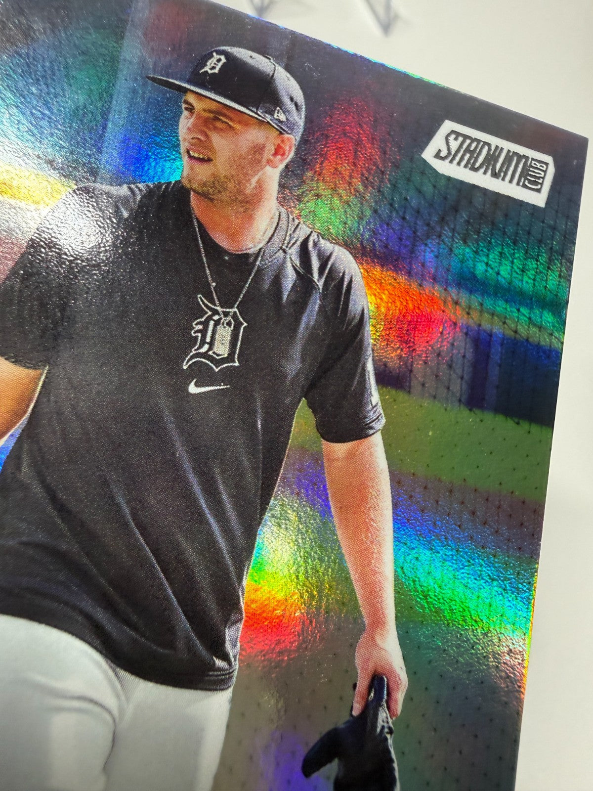 Jace Jung 2025 Topps Stadium Club Rainbow Foil RC /25 #47 Tigers