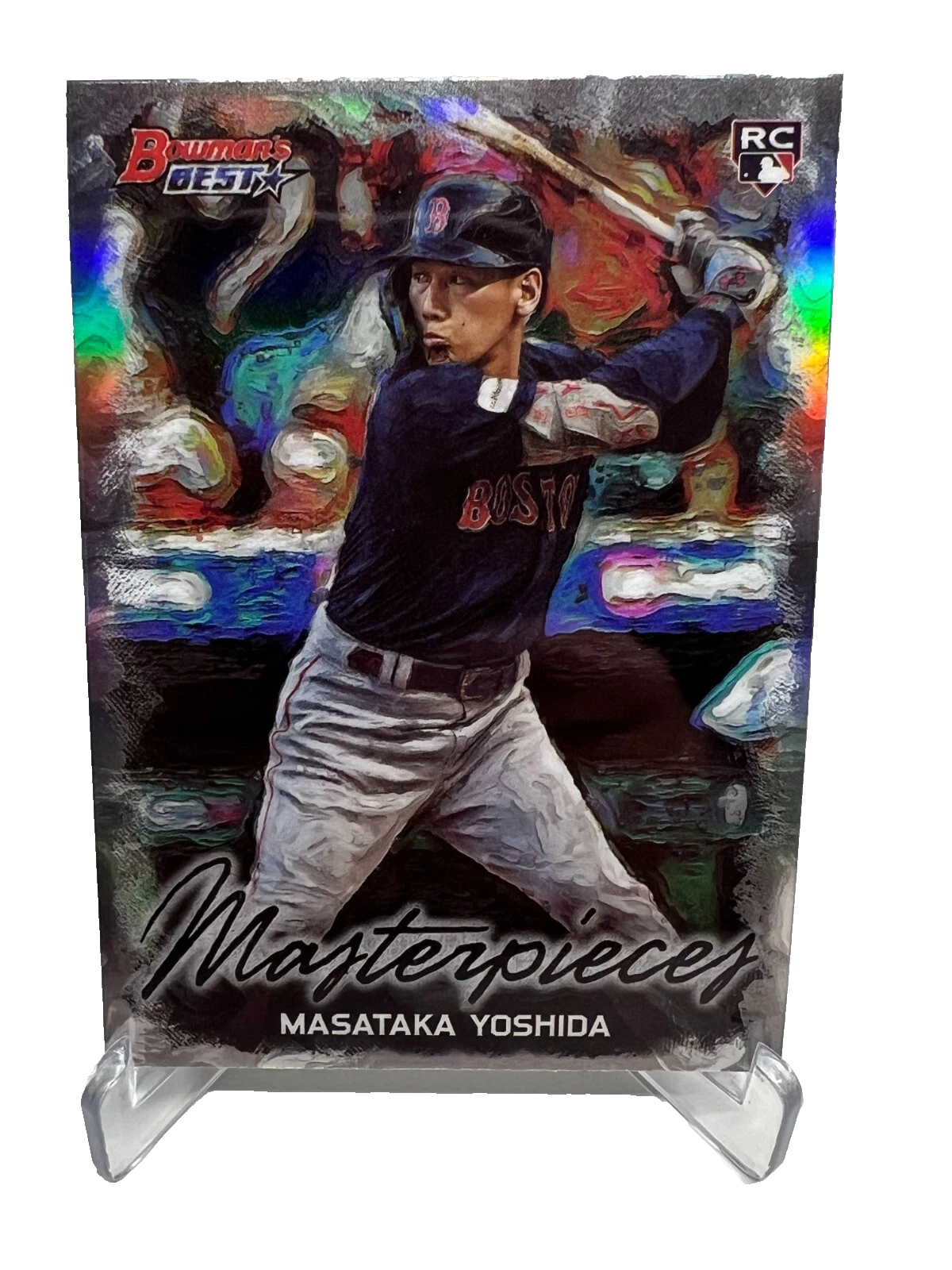 Masataka Yoshida 2023 Bowman's Best Masterpieces RC #BM-7 Red Sox