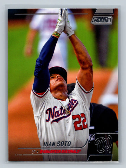Juan Soto 2022 Topps Stadium Club #250 Nationals
