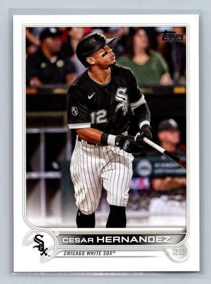 César Hernández 2022 Topps Series 1 Advanced Stats /300 #28 White Sox
