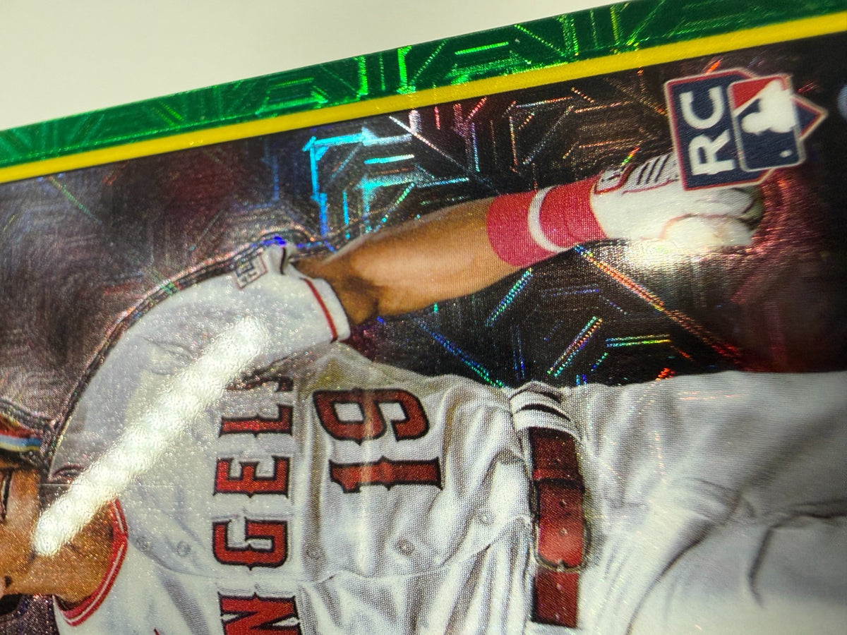 Kyren Paris 2024 Topps Series 2 Green Mojo RC /99 #2T89C-38 Angels