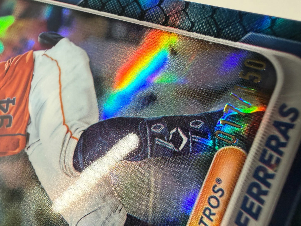 Pascanel Ferreras 2024 Bowman Chrome 1st Blue Reptilian Refractor /150 #BCP-240