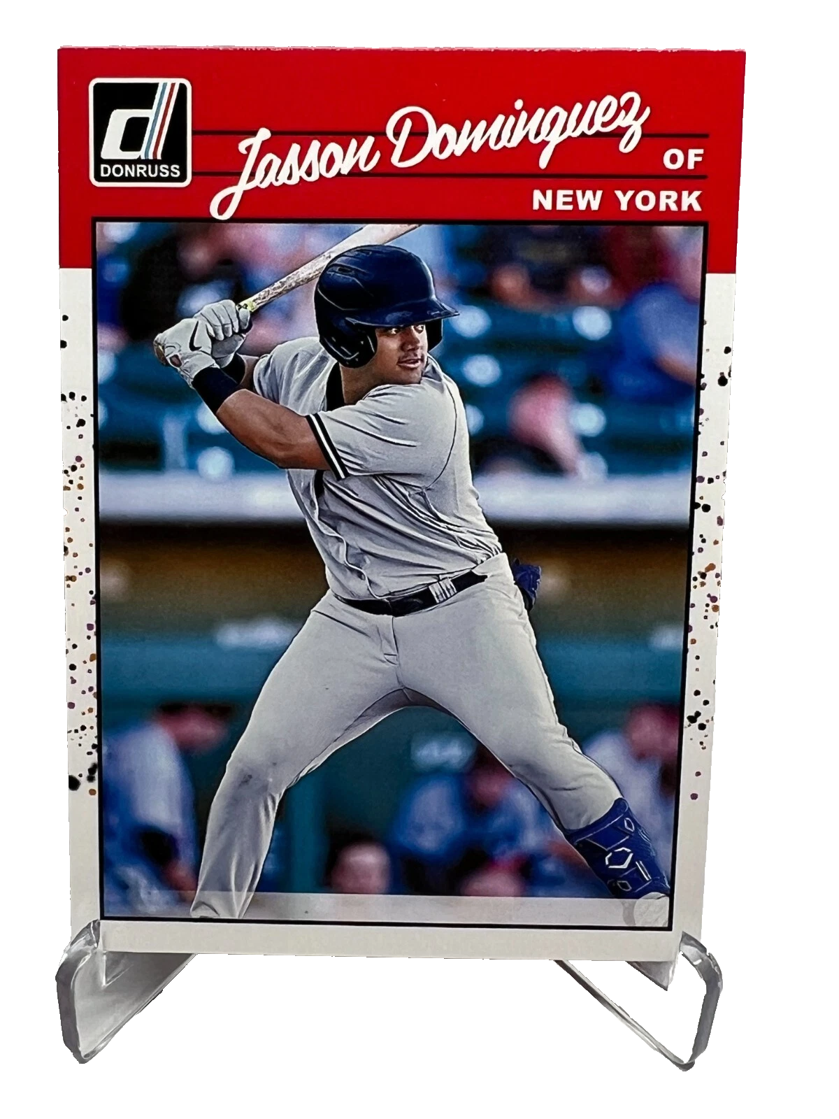 Jasson Dominguez 2023 Panini Donruss Retro #253 Yankees