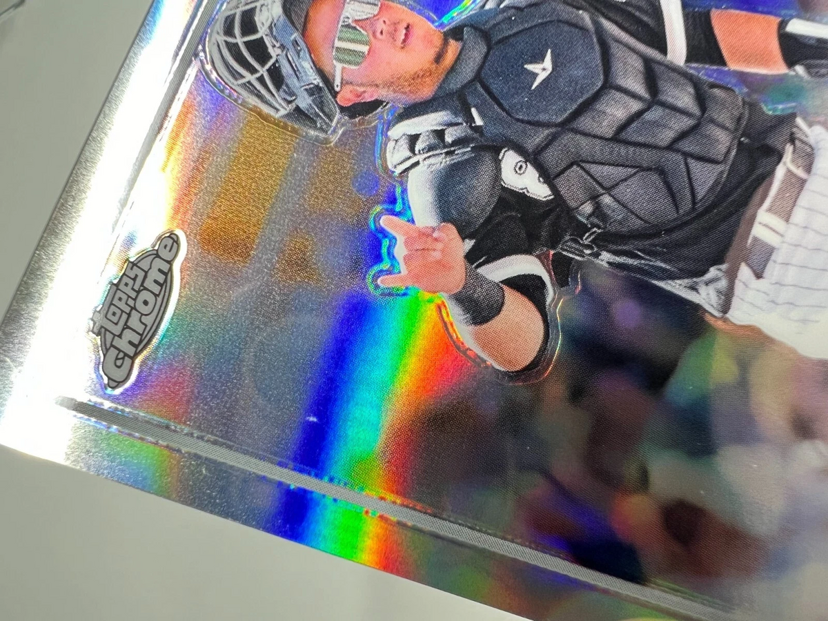 Carlos Perez 2023 Topps Chrome Refractor Auto RC /499 #RA-CP White Sox
