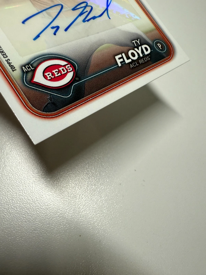 TY Floyd 2024 Topps Pro Debut Auto #PD-134 Reds
