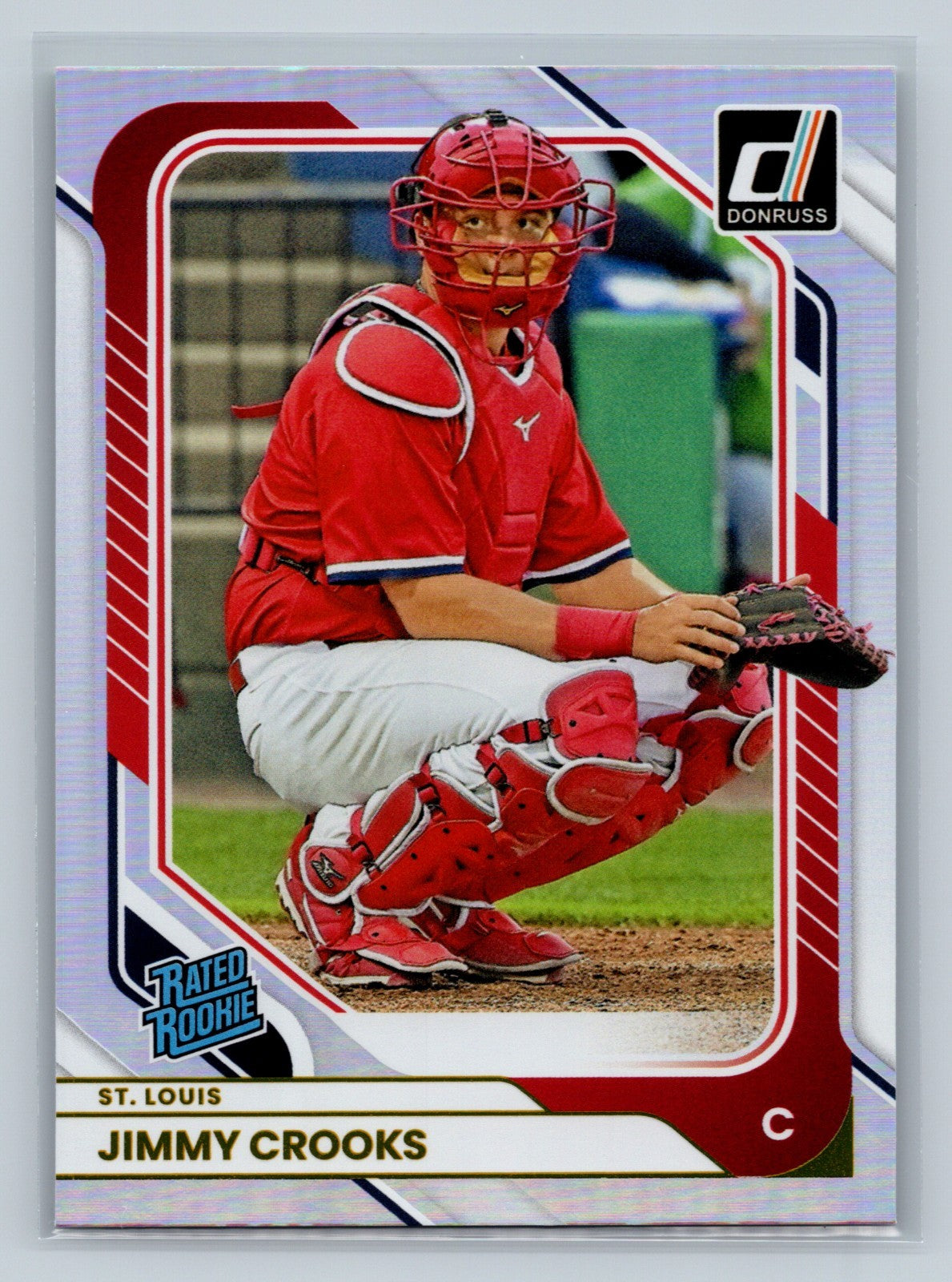 Jimmy Crooks 2026 Panini Donruss Rated Rookie #78 Cardinals