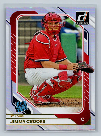 Jimmy Crooks 2026 Panini Donruss Rated Rookie #78 Cardinals