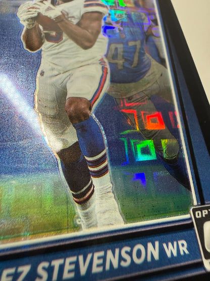 Marquez Stevenson 2021 Panini Donruss Optic Rated Rookie Black Pandora /25