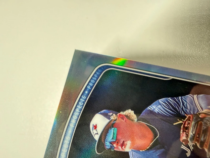 JoJo Parker 2025 Bowman Draft Chrome Image Variation Refractor Auto #CPA-JP