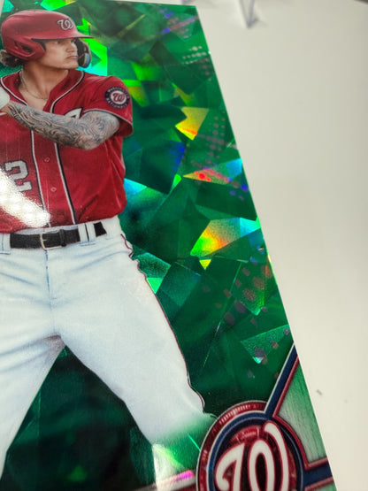 Brady House 2022 Bowman Draft Chrome Sapphire Green Refractor /50 #BDC-144