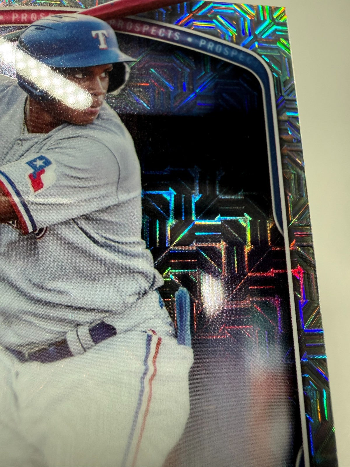 Braylin Morel 2025 Bowman Chrome Mojo Refractor Auto #BMA-BM Rangers