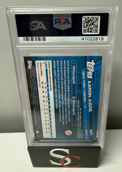 Aaron Judge 2017 Topps Complete All-Star Edition RC #287 PSA 10 GEM MINT
