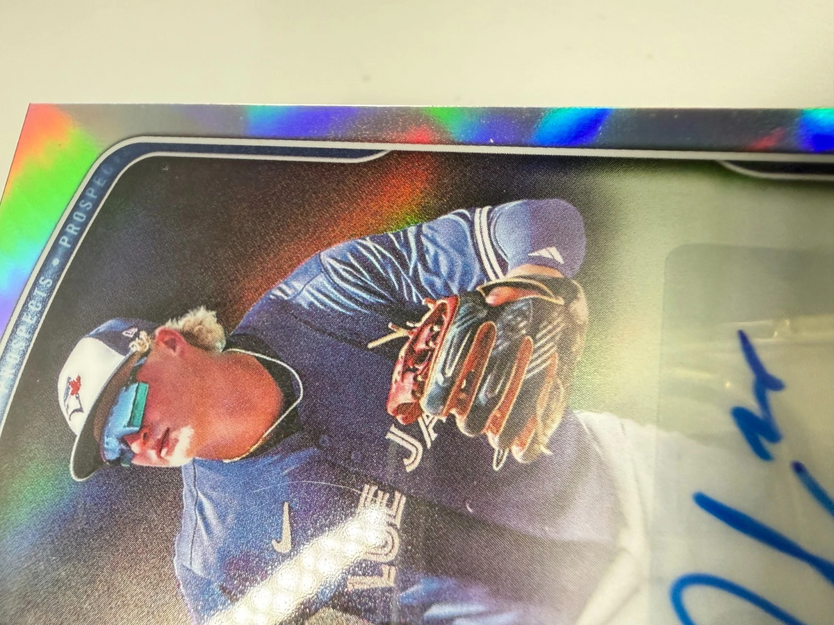 JoJo Parker 2025 Bowman Draft Chrome Image Variation Refractor Auto #CPA-JP