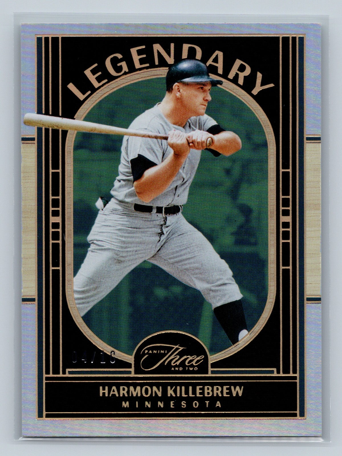 Harmon Killebrew 2024 Panini Three and Two Legendary /32 #22 Minnesota