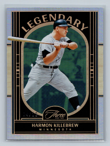 Harmon Killebrew 2024 Panini Three and Two Legendary /32 #22 Minnesota