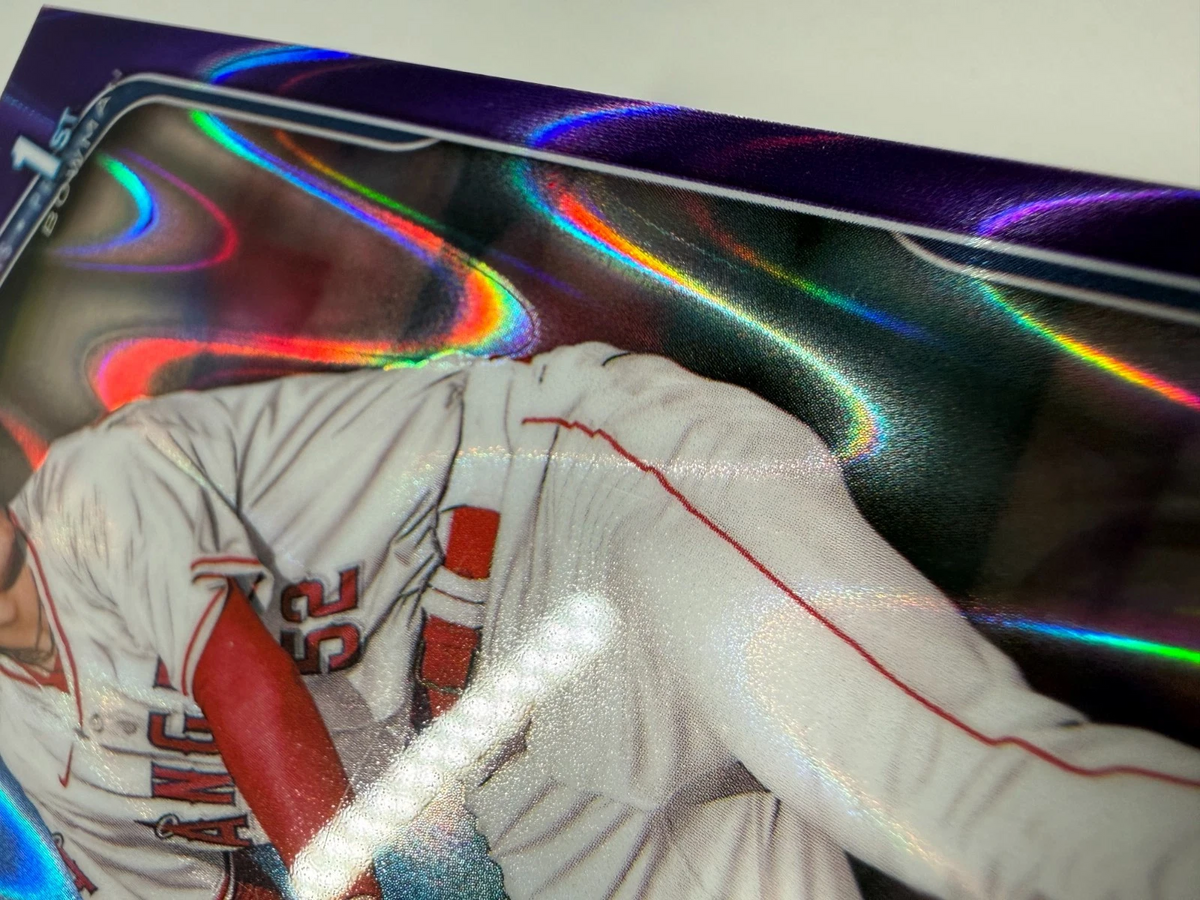 George Klassen 2025 Bowman Chrome 1st Purple RayWave Refractor /250 #BCP-63
