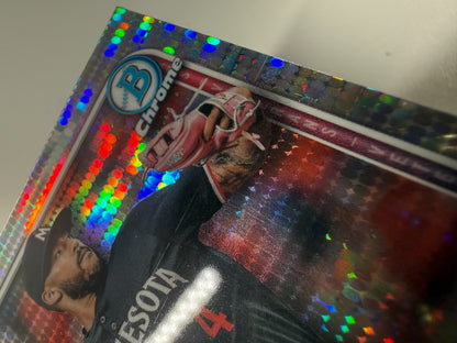 Carlos Correa 2025 Bowman Chrome Pulsar Refractor /399 #54 Twins