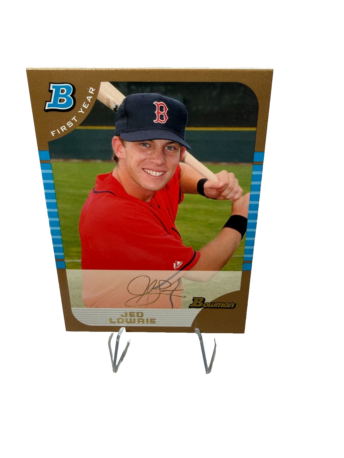 Jed Lowrie 2005 Bowman Draft Picks Gold #BDP93 Red Sox