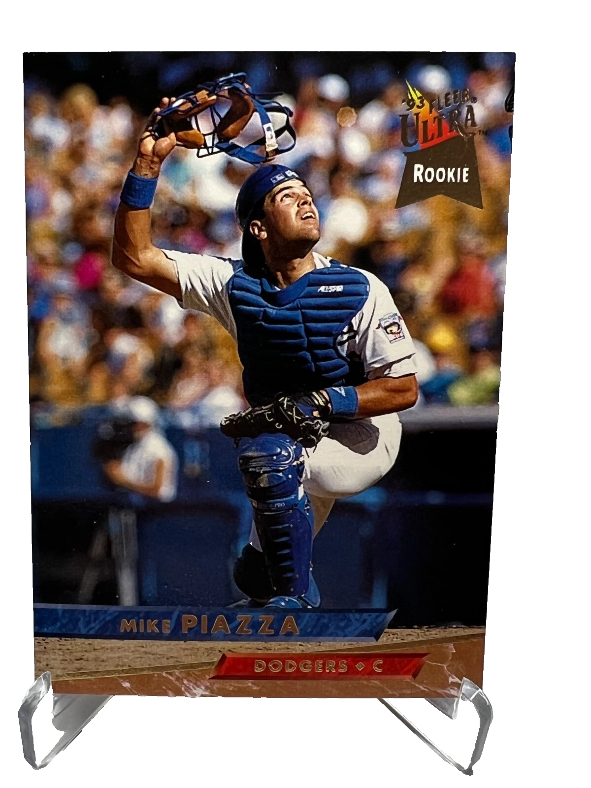 Mike Piazza 1993 Fleer Ultra RC #60 Dodgers