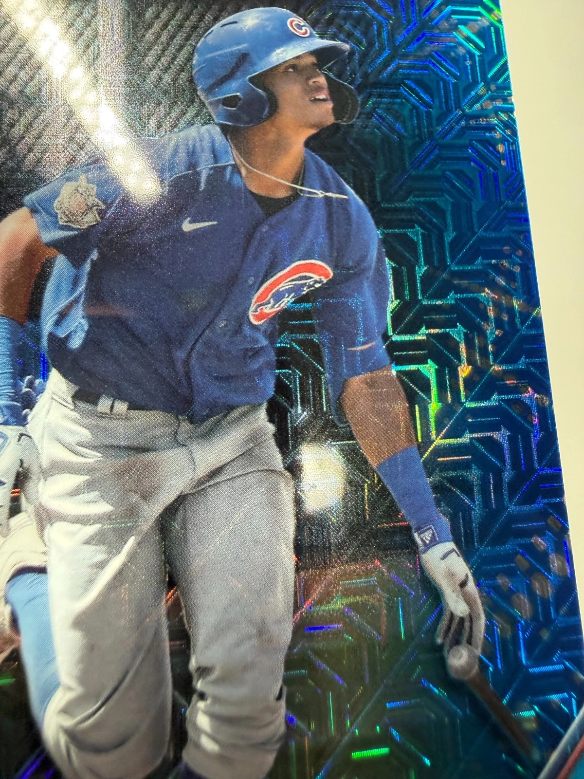 Cristian Hernandez 2022 Bowman Chrome Blue Mojo Refractor /150 #BCP-240