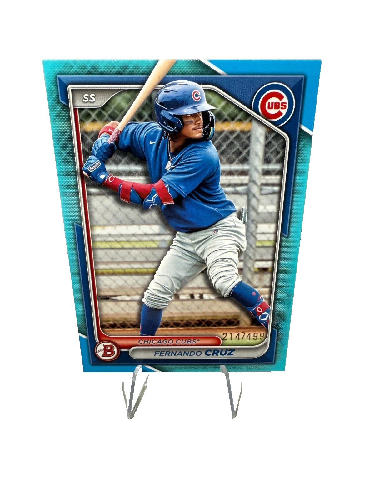 Fernando Cruz 2024 Bowman Draft Paper Sky Blue /499 #BD-148 Cubs