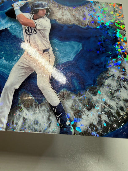 Carson Williams 2025 Bowman Chrome Crystalized #BWC-14 Rays