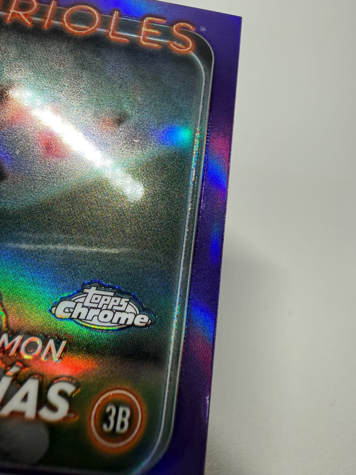 Ramon Urias 2024 Topps Chrome Update Purple Refractor /250 #USC54 Orioles
