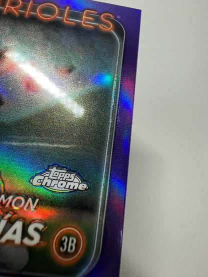 Ramon Urias 2024 Topps Chrome Update Purple Refractor /250 #USC54 Orioles