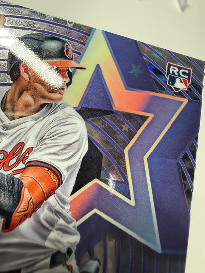 Coby Mayo 2025 Topps Cosmic Chrome Starfractor RC #SF-69 Orioles