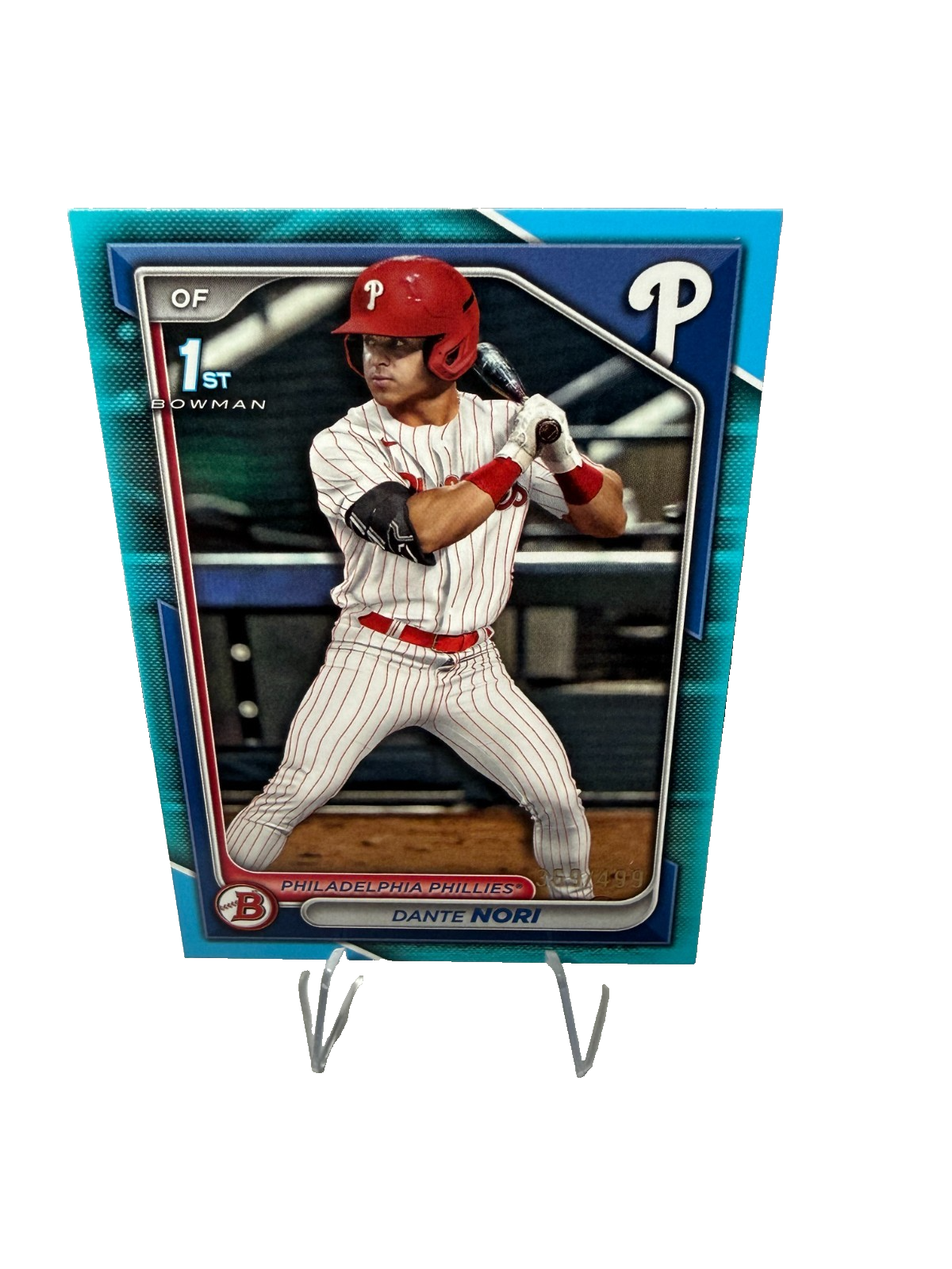 Dante Nori 2024 Bowman Draft 1st Paper Sky Blue /499 #BD-16 Phillies