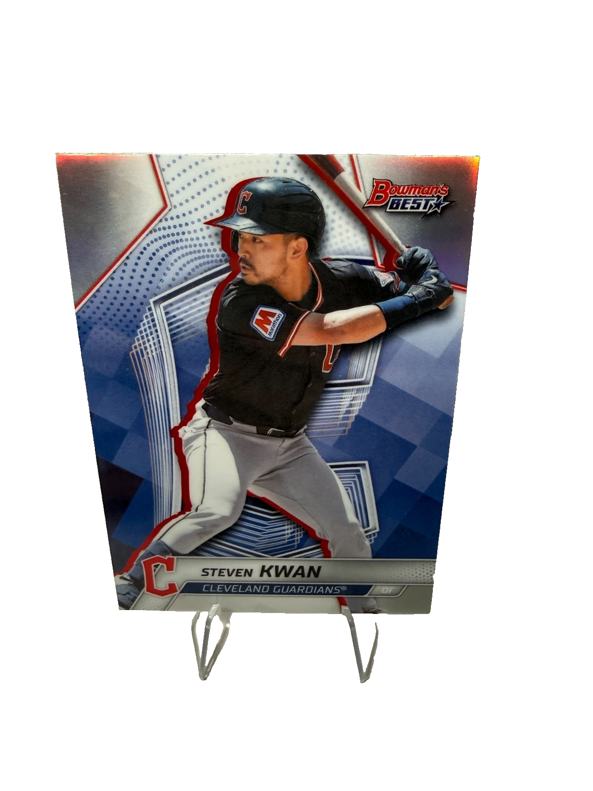 Steven Kwan 2025 Bowman's Best Refractor #61 Guardians