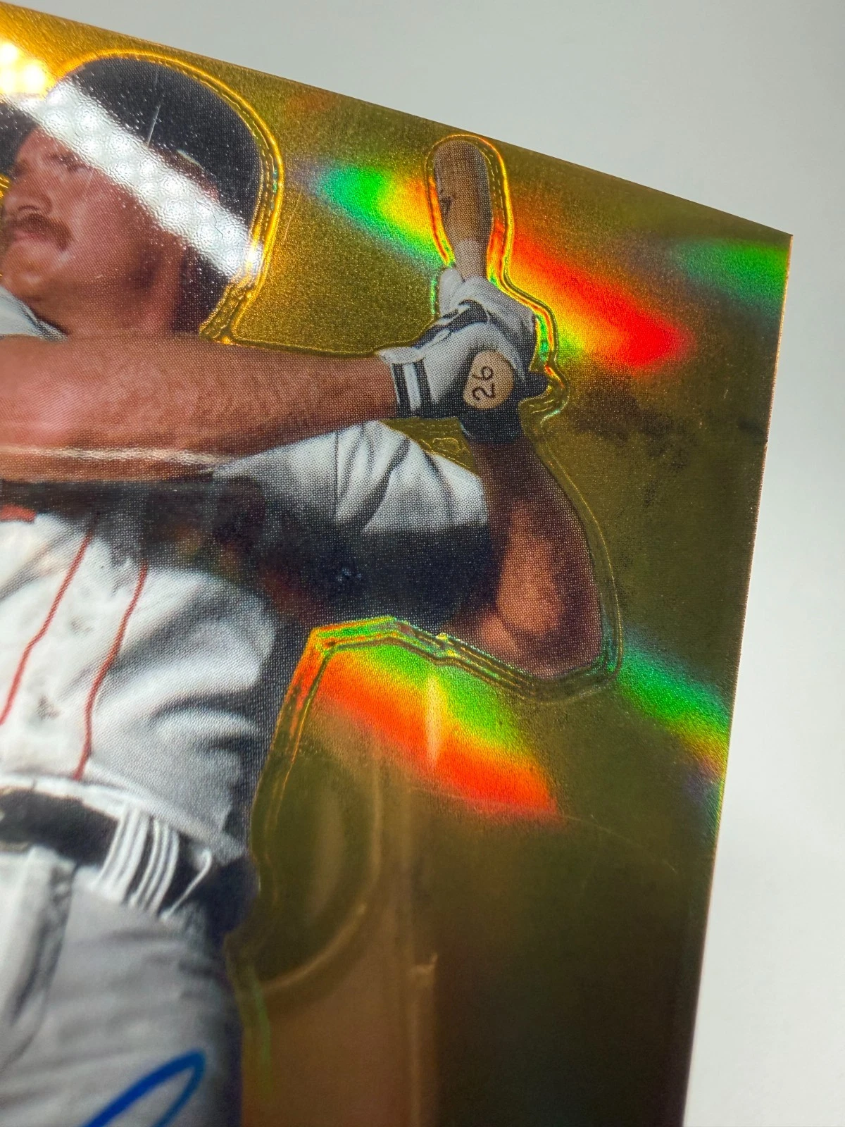 Wade Boggs 2025 Topps Stadium Club Chrome Gold Refractor Auto /50 #SCCA-WB