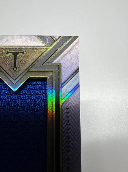 Cavan Biggio 2021 Triple Threads Single Jumbo Relic Auto /75 #ASJR-CB Blue Jays