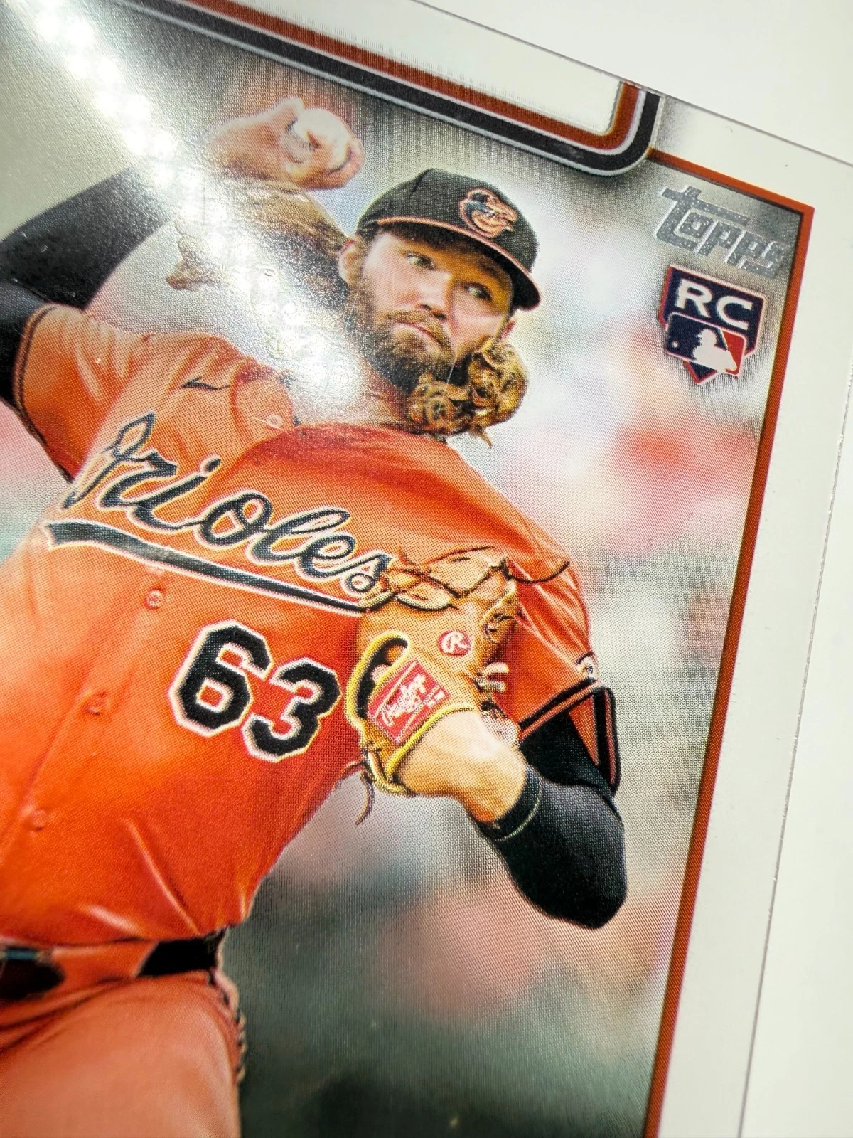 Brandon Young 2025 Topps Update Series Clear Acetate RC /10 #US97 Orioles