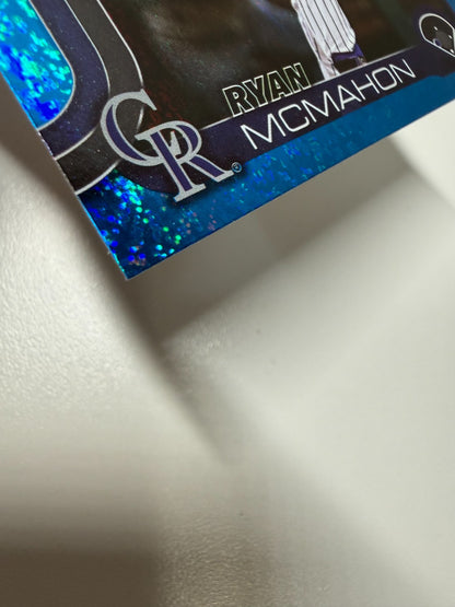 Ryan Mcmahon 2025 Topps Series 2 Blue Holo Foil /150 #360 Rockies