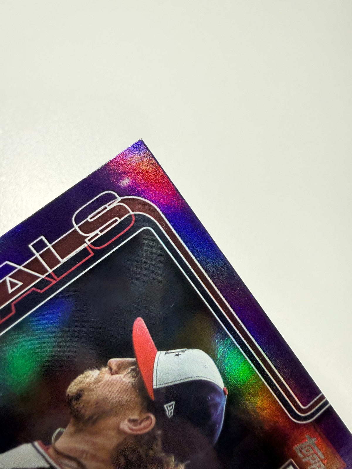 Zach Brzykcy 2025 Topps Series 2 Purple Rainbow Foilboard RC /250 #411 Nationals