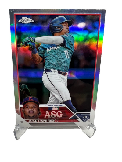 Jose Ramirez  2023 Topps Chrome Update Refractor #ASGC-50 Guardians