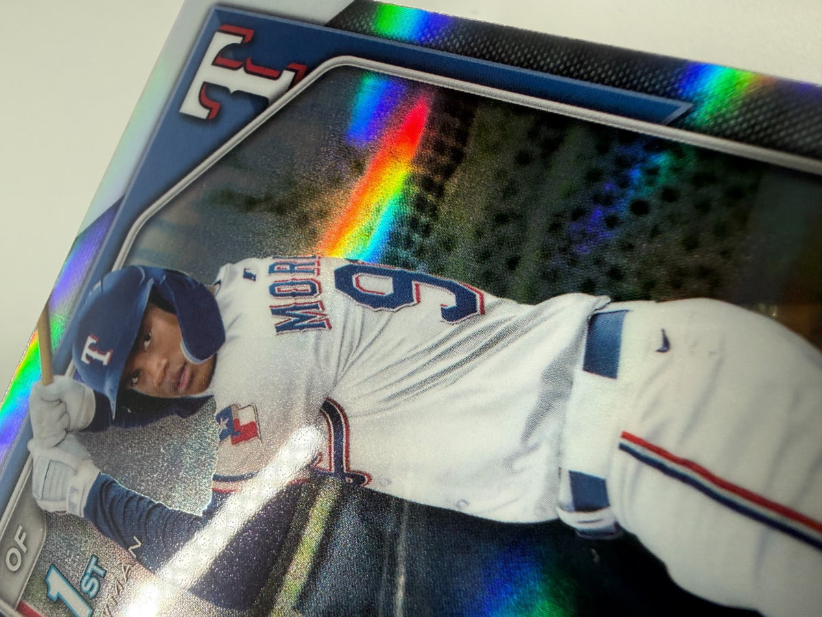 Braylin Morel 2024 Bowman Chrome 1st Refractor /499 #BCP-192 Rangers