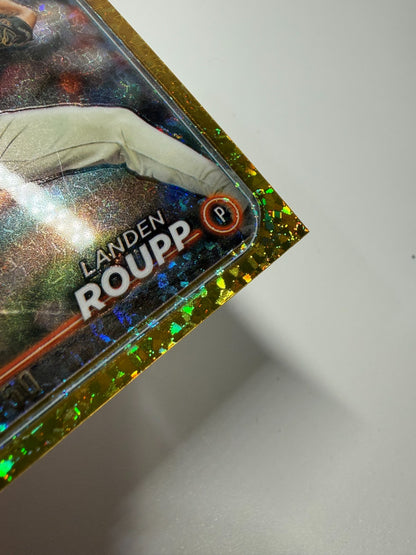Landen Roupp 2024 Topps Chrome Update Gold Mini Diamond Refractor RC /50 #USC104