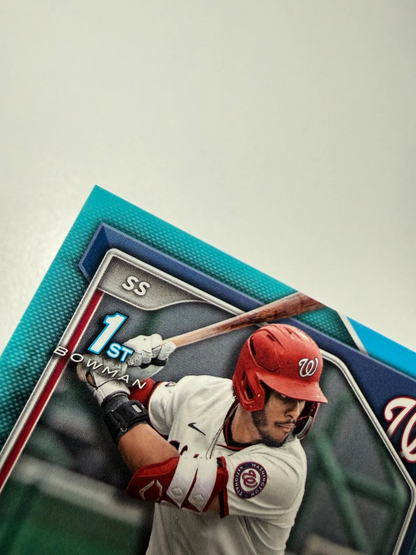 Randal Diaz 2024 Bowman Draft 1st Paper Sky Blue /499 #BD-199 Nationals