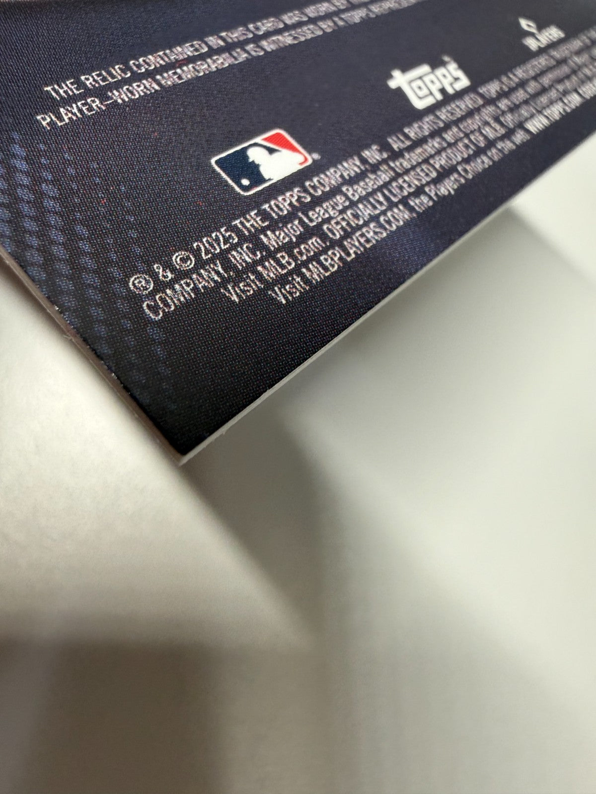 Jace Jung 2025 Topps Series 2 Major League Material Relic RC #MLM2-JJ Tigers