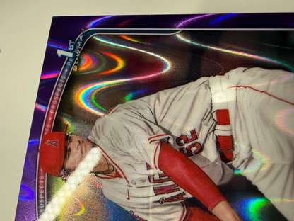 George Klassen 2025 Bowman Chrome 1st Purple RayWave Refractor /250 #BCP-63