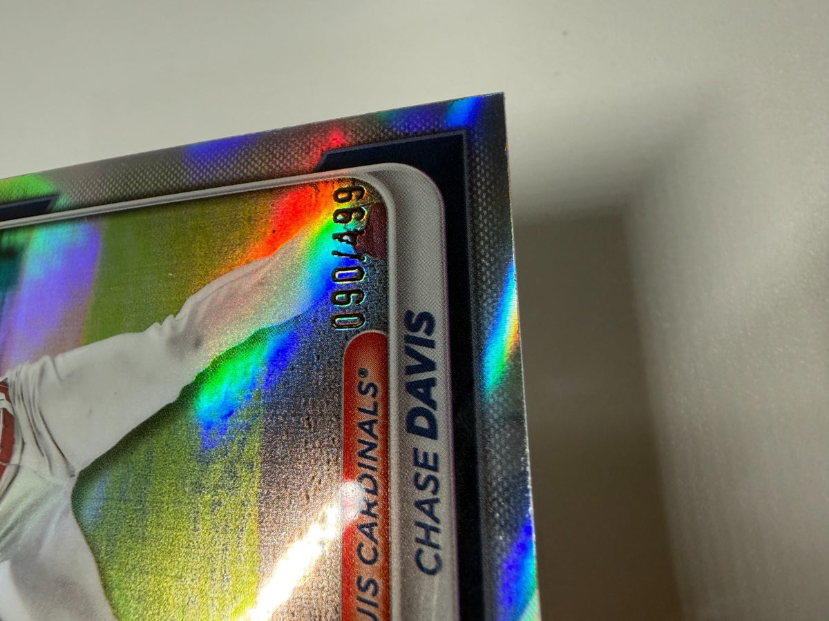 Chase Davis 2024 Bowman Chrome Prospect Refractor /499 #BCP-247 Cardinals
